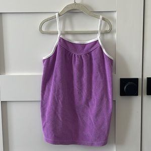 Janie and Jack girls summer retro style toweling 2 piece coverup